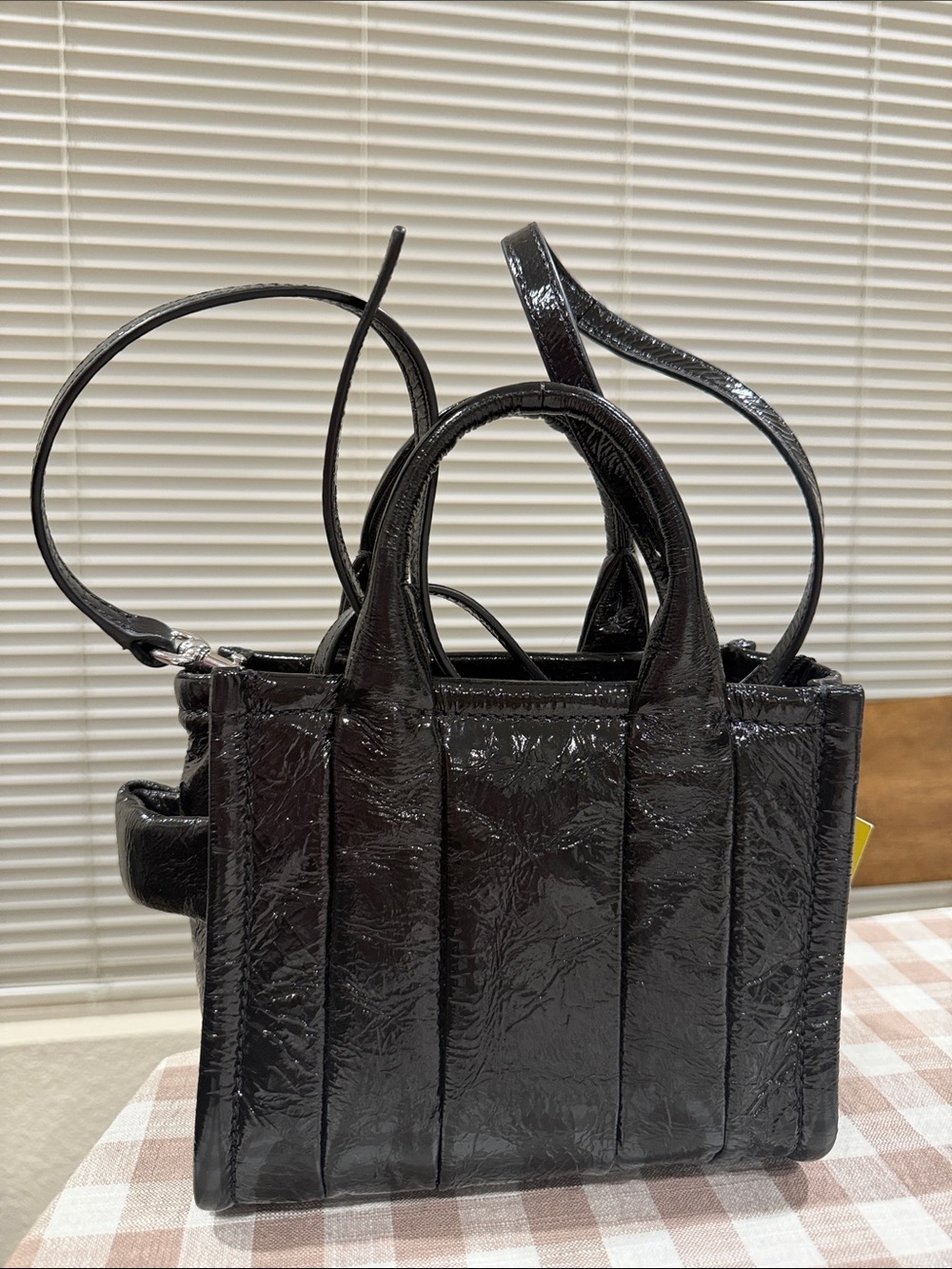 The Tote Bag Mini Marc Jacobs Black Leather - Picture 4 of 7